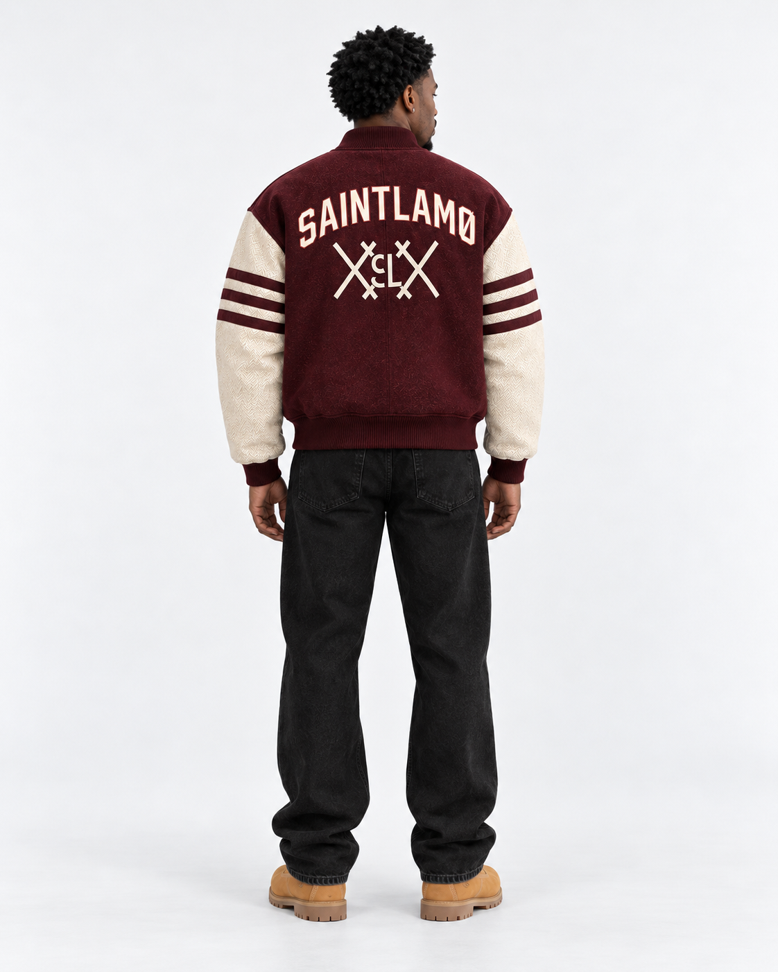 Uniform Embroidered Varsity Jacket